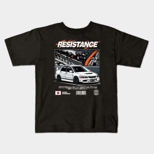 Mitsubishi Lancer Evolution Kids T-Shirt